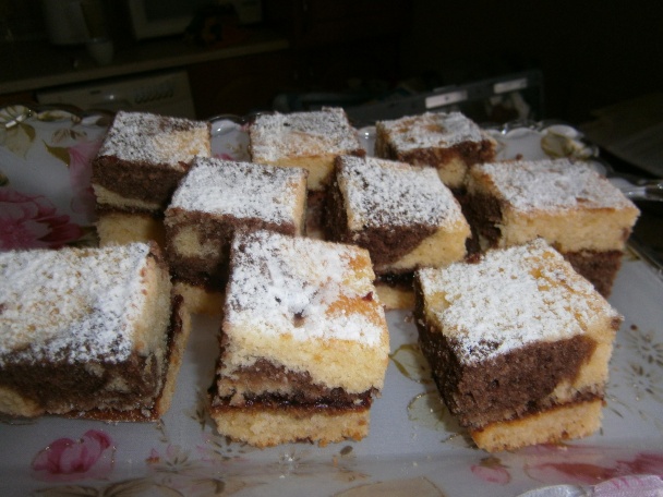 Koláč Deň a noc (fotorecept) - obrázok 8