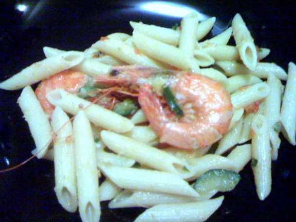 Krevety na zelenine s penne (fotorecept) - obrázok 5