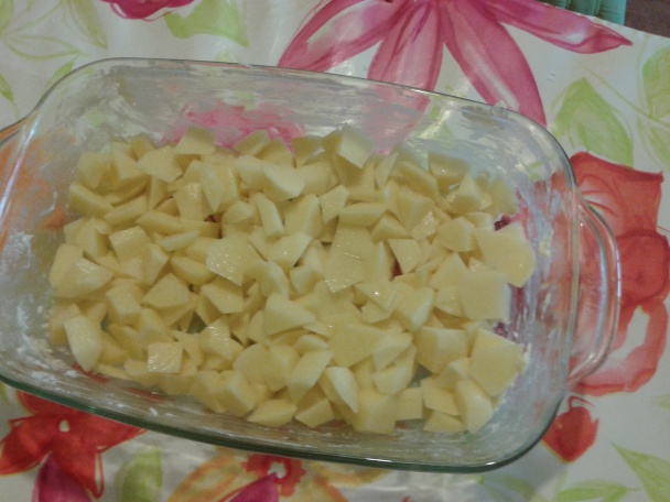 Zapekaný karfiol s údeninou (fotoreceot) - obrázok 1