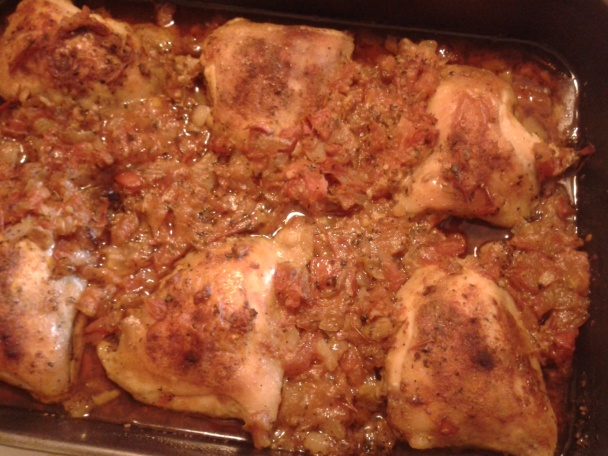 Kuracie štvrte s čerstvými paradajkami (fotorecept) - obrázok 5