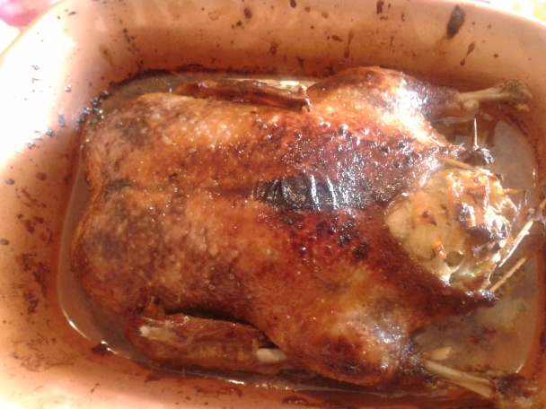 Pečená kačica s inou plnkou (fotorecept) - obrázok 8