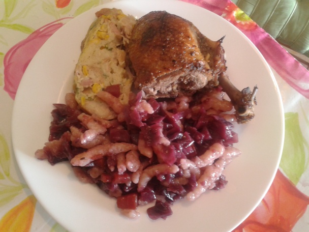 Pečená kačica s inou plnkou (fotorecept) - obrázok 9