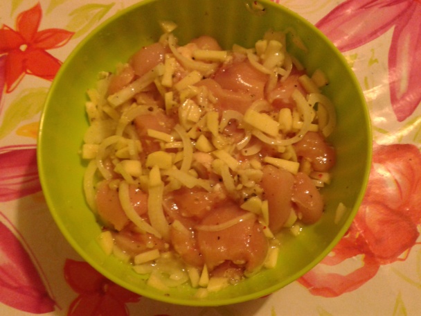 Kuracie prsia s ovocím a zeleninou (fotorecept) - obrázok 1