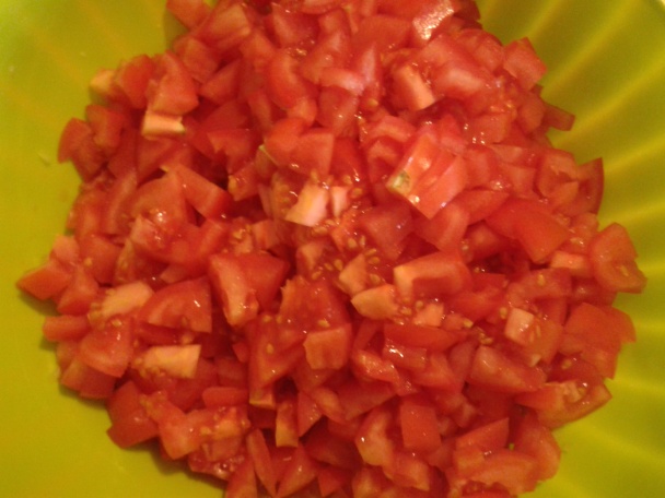 Fazuľa a párky s paprikou a paradajkami (fotorecept) - obrázok 5