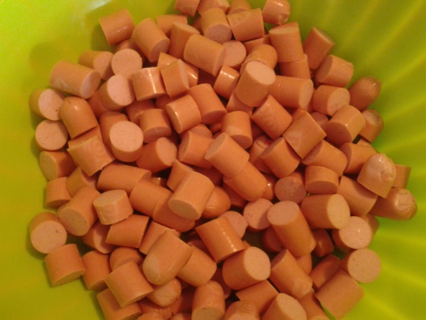 Fazuľa a párky s paprikou a paradajkami (fotorecept) - obrázok 11