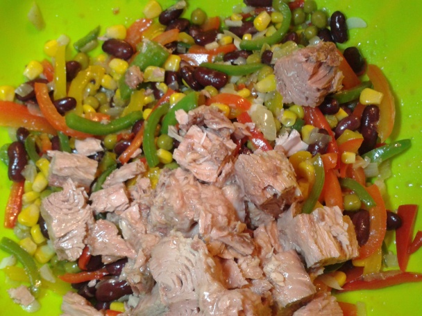 Tuniakový šalát - Mexico (fotorecept) - obrázok 7