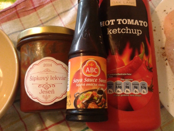 Kuracie stehná so šípkovým lekvárom (fotorecept) - obrázok 3