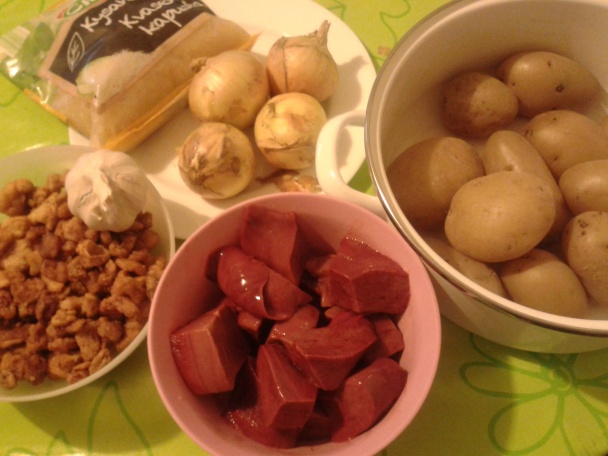 Pečeňové knedličky s kapustovým prívarkom (fotorecept) - obrázok 1