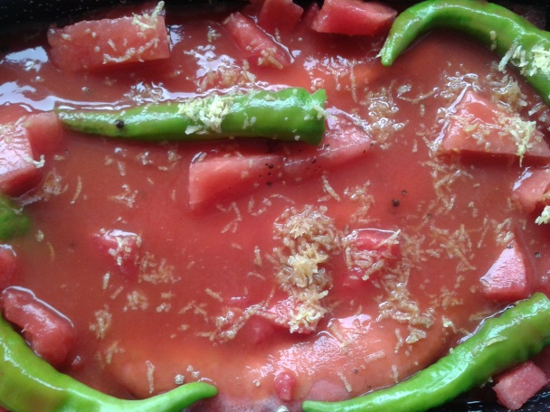 Dyňa červená zapekaná s klobáskou (fotorecept) - obrázok 3