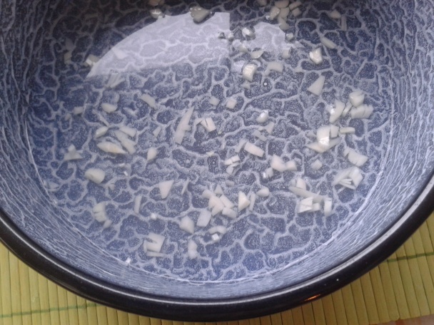 Mliečna ryža so syrom s modrou plesňou a kuracími kúskami (fotorecept) - obrázok 3