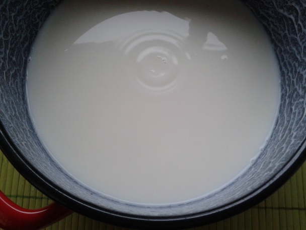 Mliečna ryža so syrom s modrou plesňou a kuracími kúskami (fotorecept) - obrázok 4