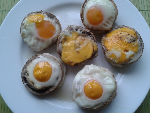 Šampiňóny plnené vajcom (fotorecept) - obrázok 4