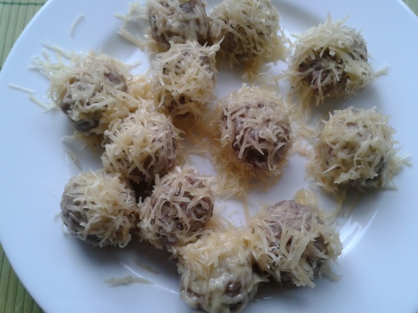 Šampiňóny plnené vajcom (fotorecept) - obrázok 8