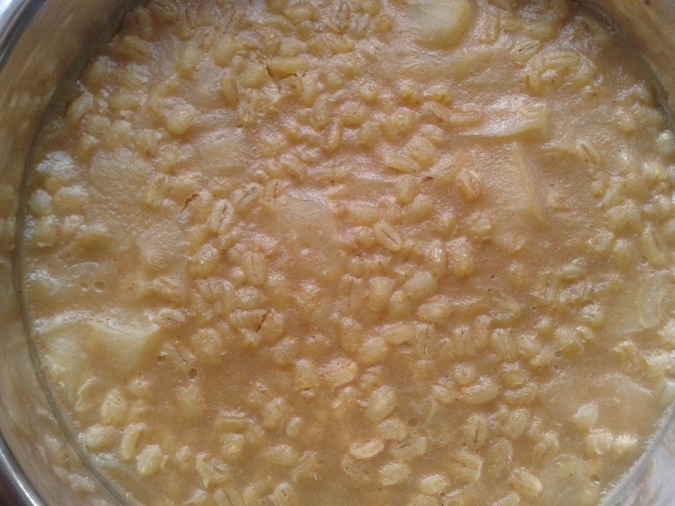 Jablko-krúpový puding - obrázok 4