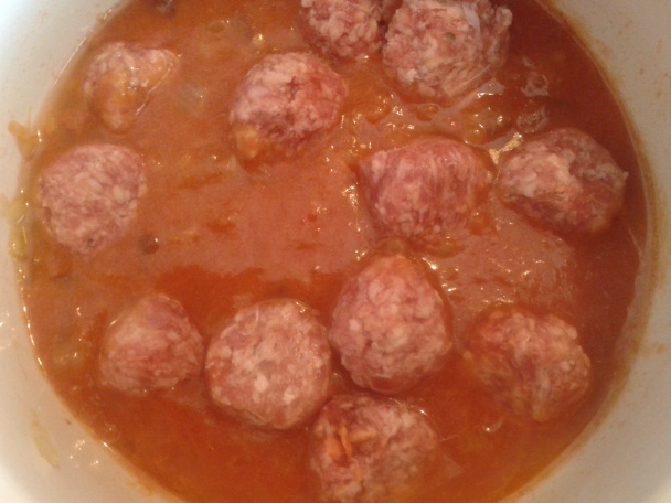 Krúpy a pohánka s mäsovými guľkami na leče (fotorecept) - obrázok 3