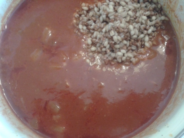 Krúpy a pohánka s mäsovými guľkami na leče (fotorecept) - obrázok 5