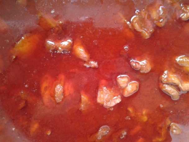 Guláš kurací na spôsob diviny (fotorecept) - obrázok 7