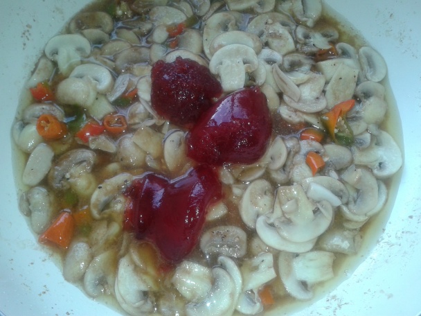 Kuracie stehno s jahodami a šampiňónmi (fotorecept) - obrázok 8