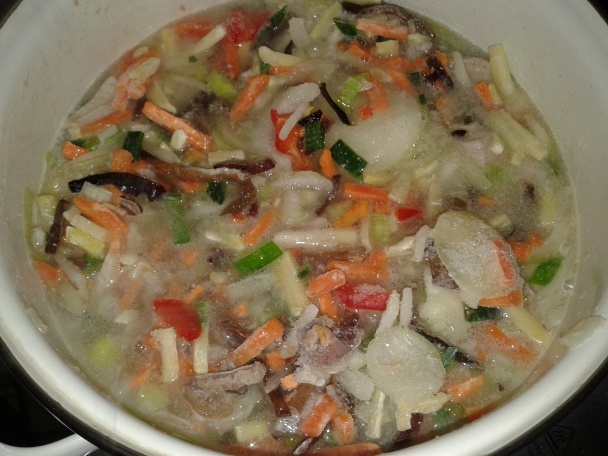 Bravčové stehno na póre a zázvore so zeleninou (fotorecept) - obrázok 4