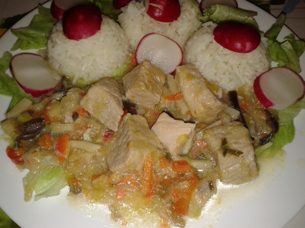 Bravčové stehno na póre a zázvore so zeleninou (fotorecept) - obrázok 5