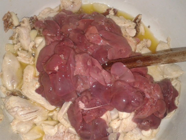 Kuracie prsia a pečienka na sušenej paradajke (fotorecept) - obrázok 2
