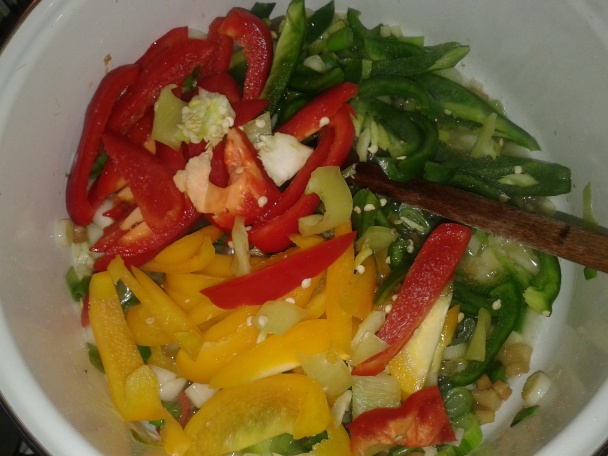 Králičie plece na paprike a slanine s jarnou cibuľkou (fotorecept) - obrázok 6