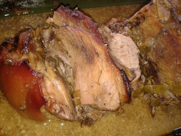 Bravčová lopatka s kosťou pomaly pečená (fotorecept) - obrázok 3