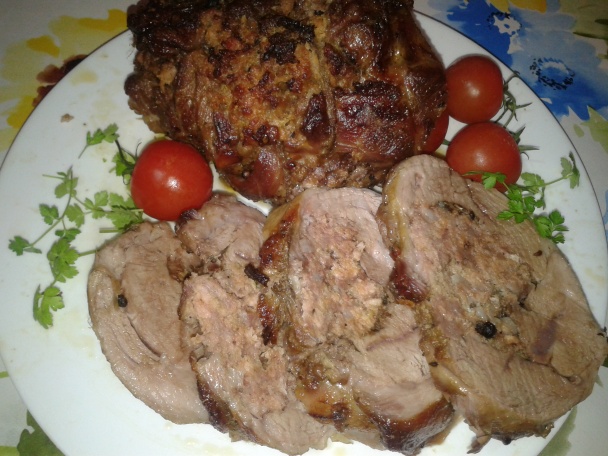 Jahňacie plnené plece na chardonnay (fotorecept) - obrázok 11