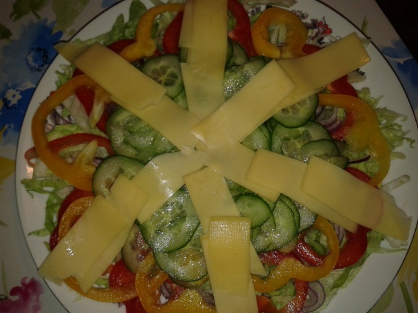 Hydinový šalát s jogurtovou zálievkou (fotorecept) - obrázok 8