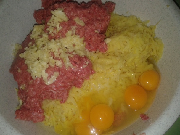 Haruľa s mäsom a syrom (fotorecept) - obrázok 2