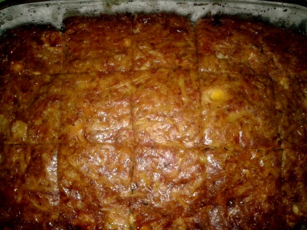 Haruľa s mäsom a syrom (fotorecept) - obrázok 3