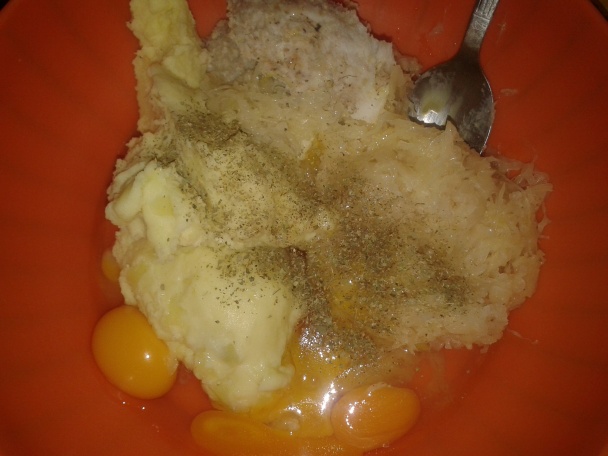 Placky zo zemiakovej kaše a kapusty (fotorecept) - obrázok 2