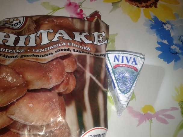 Ryža s hubami a Nivou (fotorecept) - obrázok 1