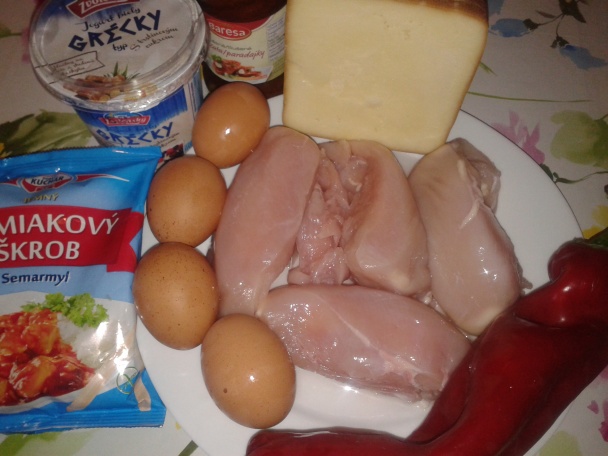 Kuracie prsia so syrom (fotorecept) - obrázok 1