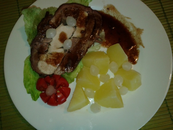 Morčacie stehno horné plnené - obrázok 4