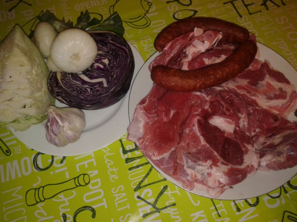 Plnené jahňacie plece na kapuste dva chody (fotorecept) - obrázok 1