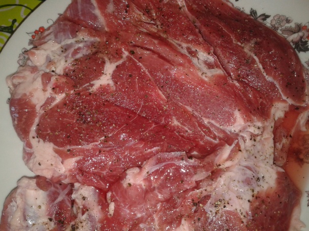 Plnené jahňacie plece na kapuste dva chody (fotorecept) - obrázok 2