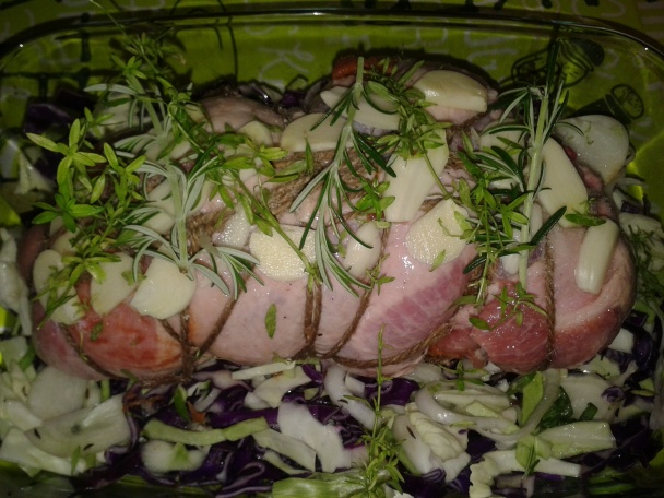 Plnené jahňacie plece na kapuste dva chody (fotorecept) - obrázok 5