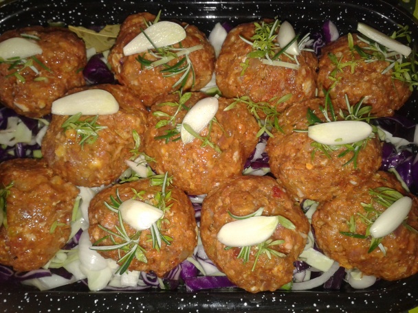 Plnené jahňacie plece na kapuste dva chody (fotorecept) - obrázok 6