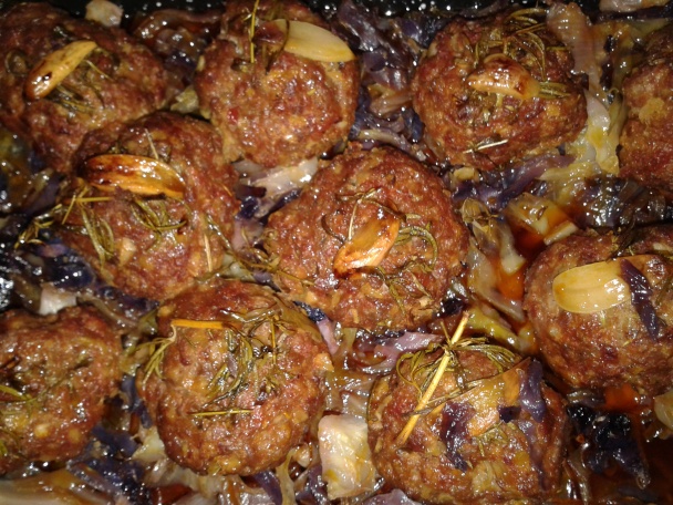 Plnené jahňacie plece na kapuste dva chody (fotorecept) - obrázok 8