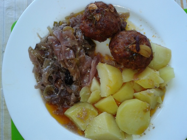 Plnené jahňacie plece na kapuste dva chody (fotorecept) - obrázok 10