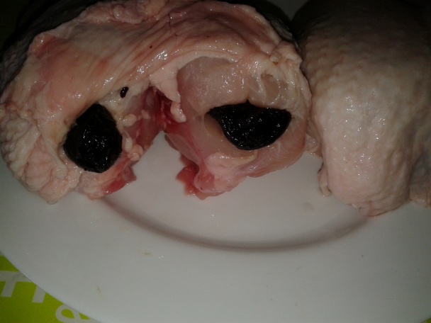 Plnené kuracie prsia s kožou a kosťou (fotorecept) - obrázok 2