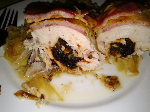 Plnené kuracie prsia s kožou a kosťou (fotorecept) - obrázok 12