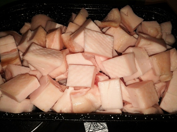 Králičia pečienka v ochutenej bravčovej masti (fotorecept) - obrázok 1