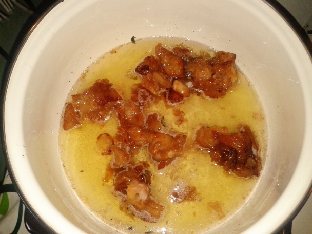 Kačacia pečeň s červenou kapustou a lokšou (fotorecept) - obrázok 8