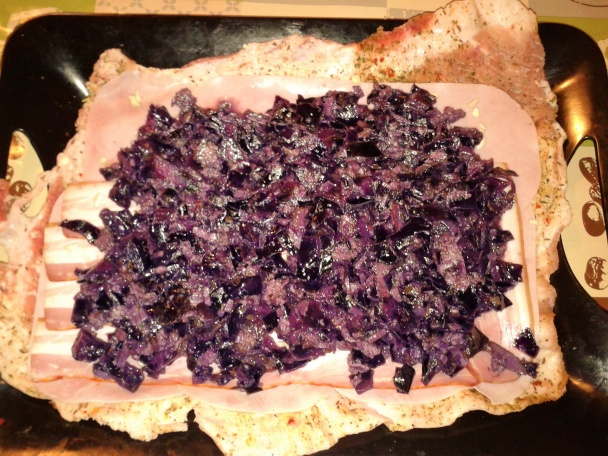 Rolka z bravčového boku plnená červenou kapustou (fotorecept) - obrázok 6