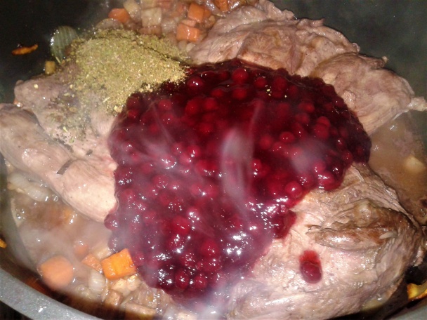 Stehno z daniela na červeno (fotorecept) - obrázok 9