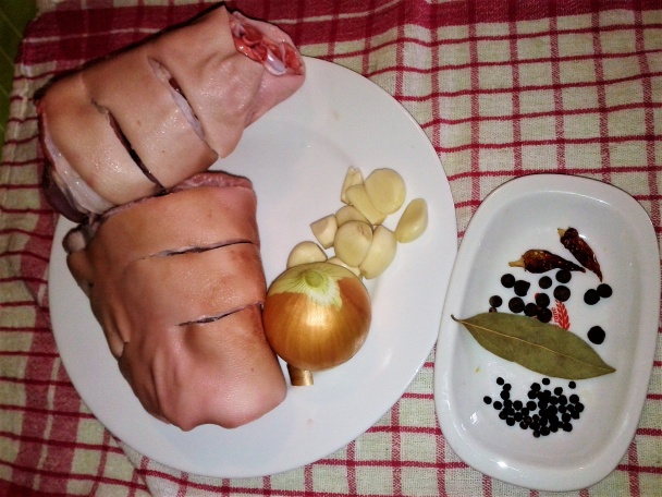 Smažené bravčové koleno (fotorecept) - obrázok 1