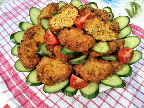 Kuracie fašírky s maslovou tekvicou a batátmi (fotorecept) - obrázok 5