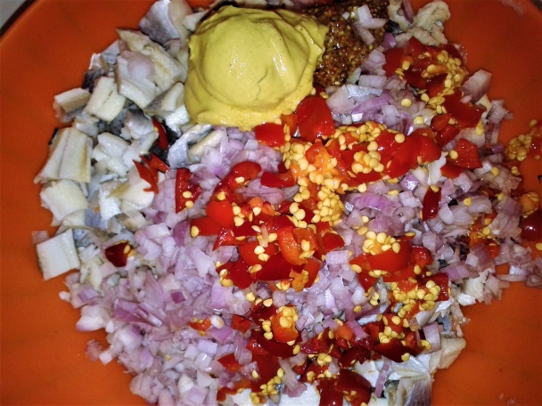 Šalát z ruských sardiniek - originál (fotorecept) - obrázok 5